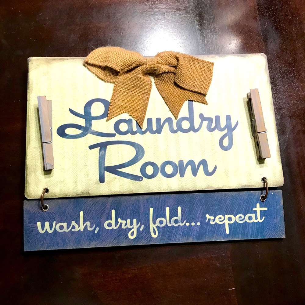 Laundry Sign